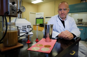 nfluids' CEO Jeff Forsyth in Canadian nanotechnology for oil and gas laboratory